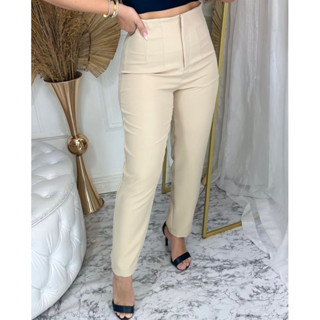 Calça Zara Alfaiataria Tendência Moda Blogueira Social Festa Chique Boss Empresária estilosa