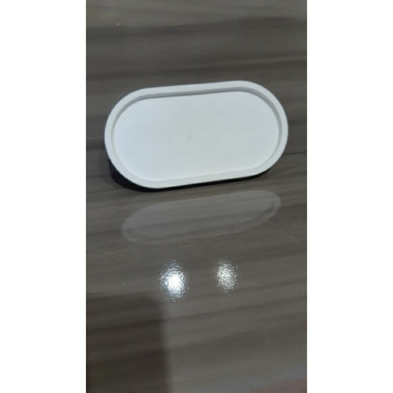 bandeja  em gesso para decoração 18 cm x 9 cm em Oferta na Shopee