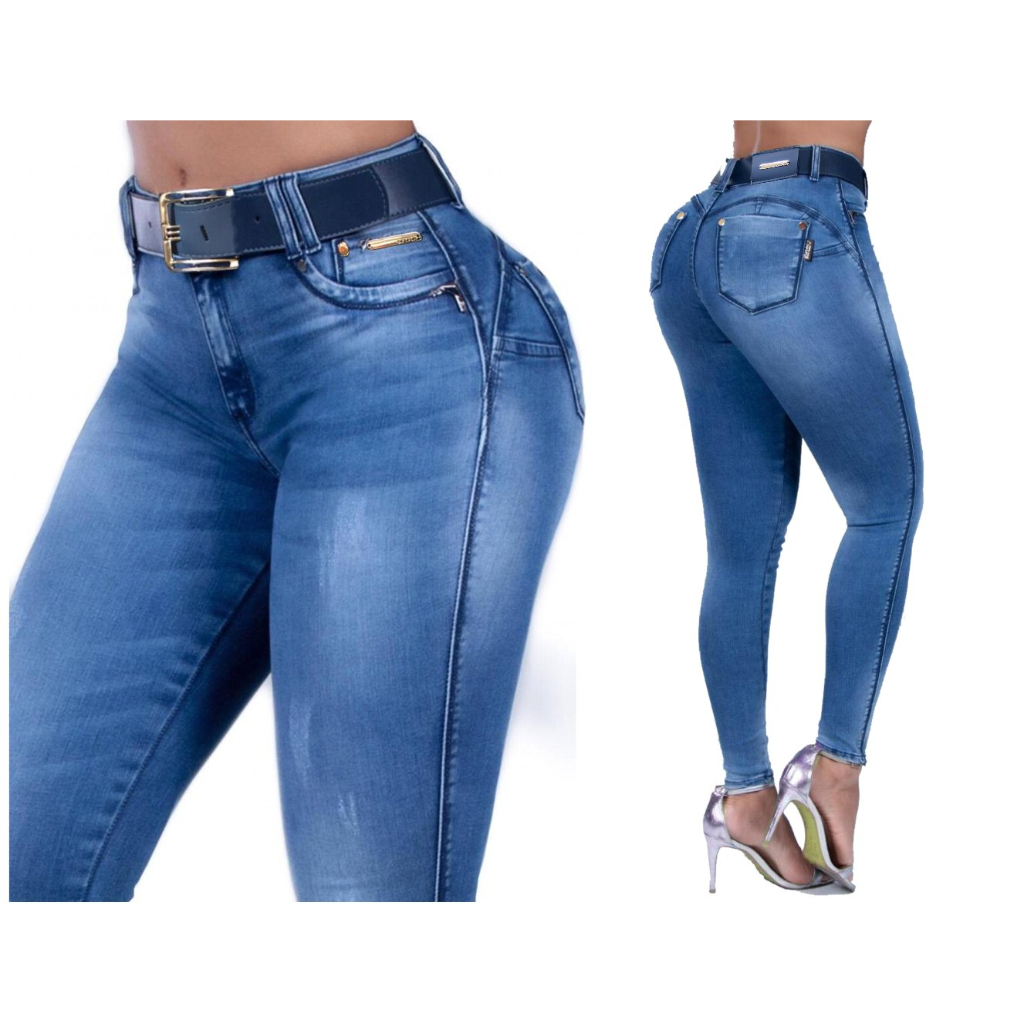 Calça Jeans Lycra Bojo Bumbum Bull Cigarrete Original