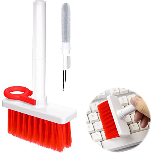 Kit 5 em 1 Limpador de Teclado Caneta de limpeza de airpods escova multi-função