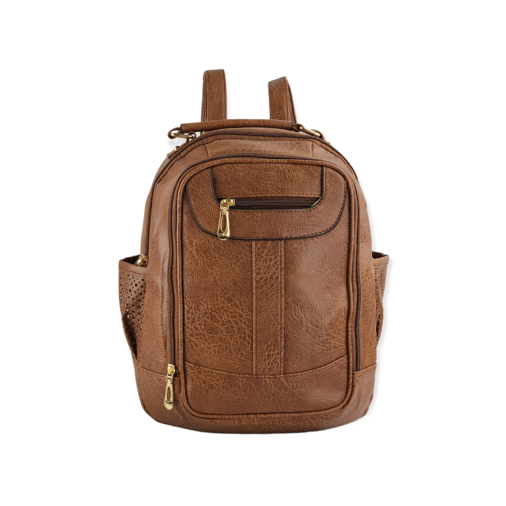 Mochila feminina pequena alca de costas em Oferta na Shopee