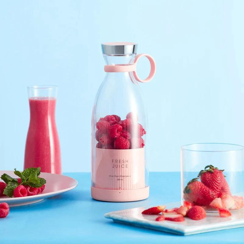 Garrafa Juicer Mini Liquidificador Elétrico Portátil Recarregável