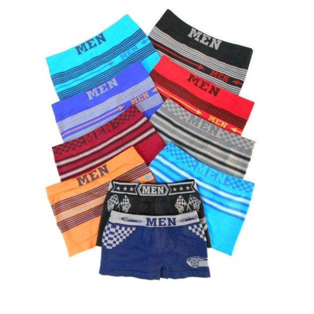 Kit 12 Cuecas TAMANHO G Box Boxer Adulto Microfibra Cueca Premium Sem Costura Masculino