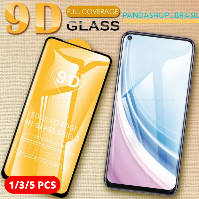 Película Vidro 3D 9D Samsung Galaxy A10 / A10s / A11 / A12 / A13 / A20 / A30s / A50 Cobre 100% da tela