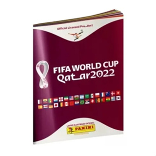 Álbum Copa do Mundo Qatar 2022 Capa Mole em Oferta na Shopee