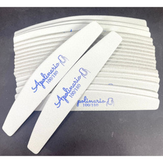 Kit Lixas Apolinario Nails Boomerang 100/180 FINA Para Unha