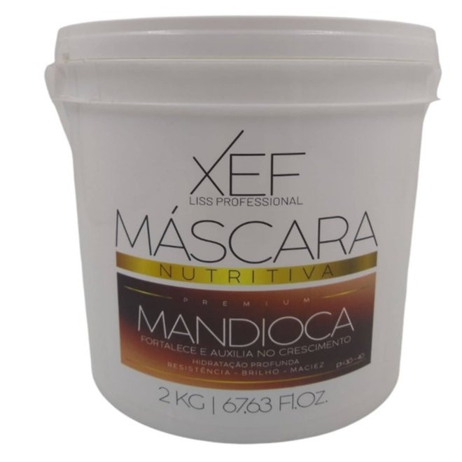 Máscara Nutritiva Mandioca Xef Liss 2k