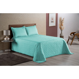 KIT COLCHA COBRE-LEITO QUEEN 3 PÇS