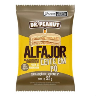 Alfajor Recheado com Pasta de Amendoim Dr Peanut
