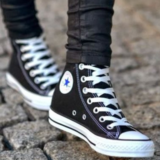ALL STAR PRETO FEMININO ALSTAR CANO ALTO BOTINHA FEMININA