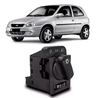 Chave De Luz Corsa/Omega/Suprema Com Reostato em Oferta na Shopee
