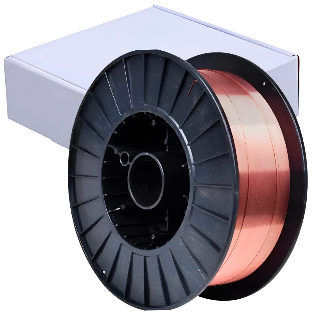 Arame para Solda Mig 1.0 MM Rolo Plástico 15 KG ER70S-6 EVALD em Oferta na Shopee