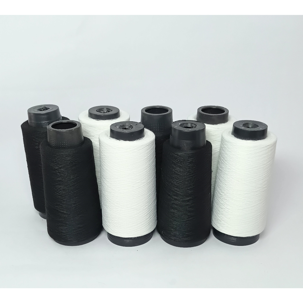 Linha para costura reta cone de 5000 e 2000 jd BRANCAS e PRETAS 100% Poliéster lubrificada,