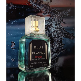 Perfume com essência francesa com ate 12hrs de fixação e projeção Blue Channel 50ml