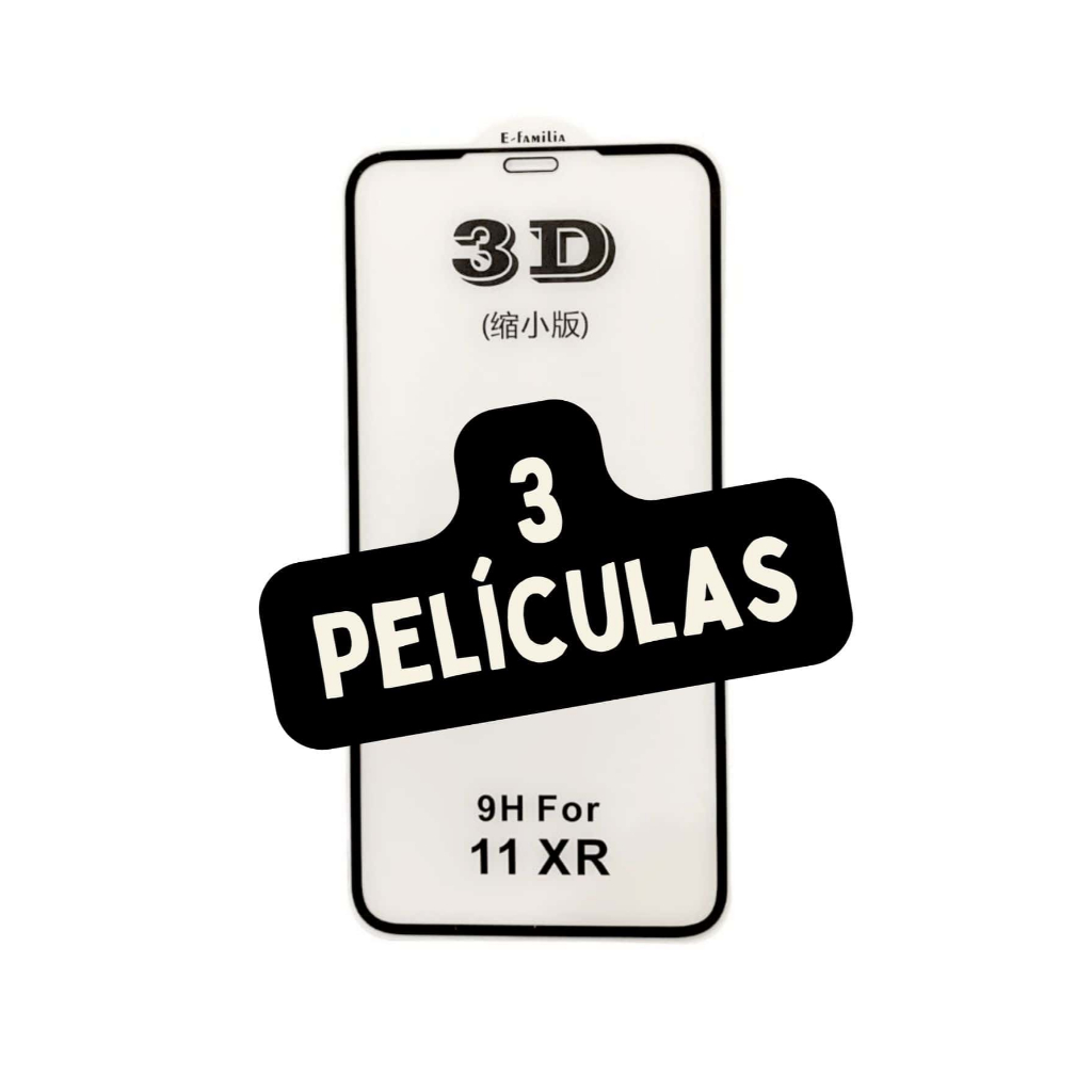 Kit 3 Películas Vidro Samsung A05/A10s/A12/A13/A22/A14/A54/A04/A24/A25/A35/A26/S23 Fe/S25 Fe/A15/A55