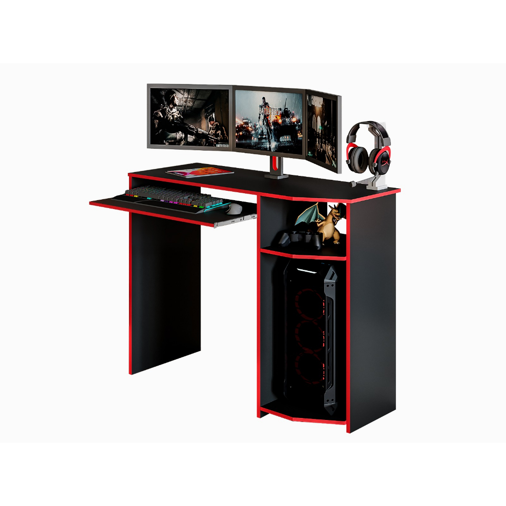 Mesa Gamer Escrivaninha Gamer Para Jogos Computador Setup Gamer