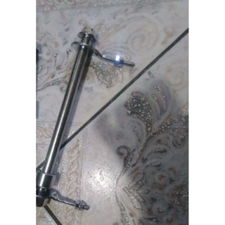 eixo traseiro Titan Fan 125/150/160 cromado em Oferta na Shopee