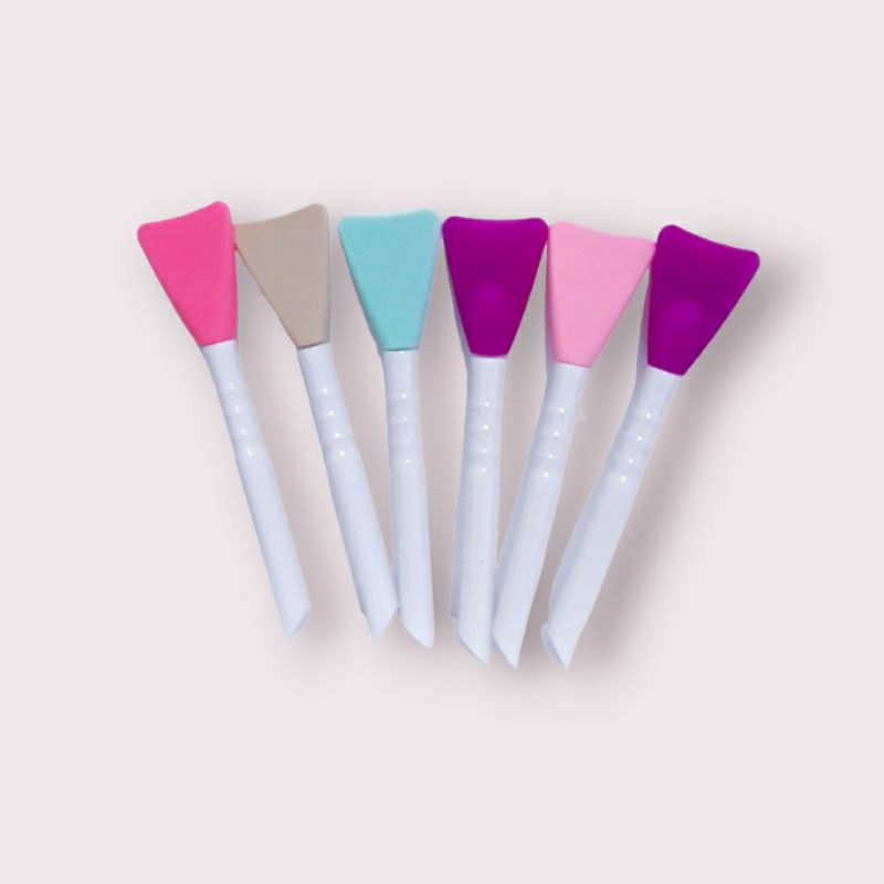 Espátula Silicone Pincel para aplicar máscara Facial Skincare