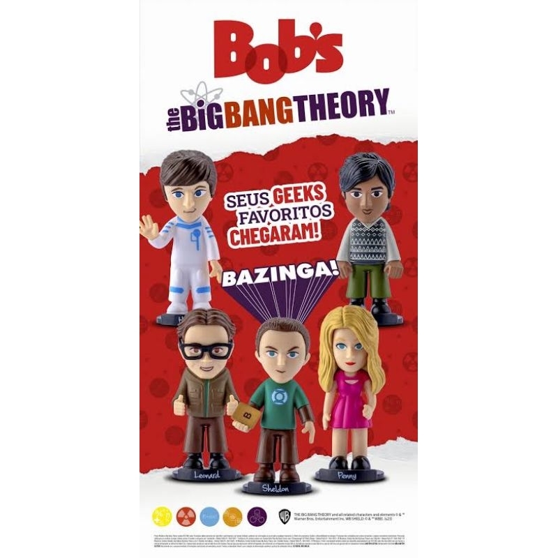 Big bang Theory Bobs (Valor da unidade)