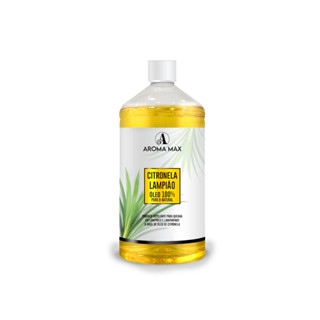 Óleo De Citronela Para Tochas Limpiõens Lamparinas Repelente 1L Puro E Natural Aroma Max