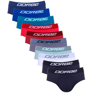 Kit 10 Cuecas Slip Microfibra Dorbe Original Masculina Classica Cueca Tradicional Clássica Cavada Masculina Lisa Macia Confortável Poliéster