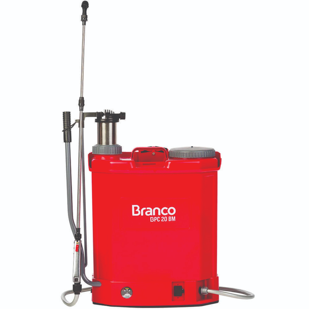 Pulverizador Costal Elétrico A Bateria Manual Bpc20bm Branco em Oferta na Shopee