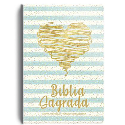 Bíblia Coração Brilhante - NVT - Letra Normal - Capa Dura Semi-Luxo em Oferta na Shopee