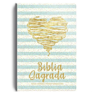Bíblia Coração Brilhante - NVT - Letra Normal - Capa Dura Semi-Luxo em Oferta na Shopee