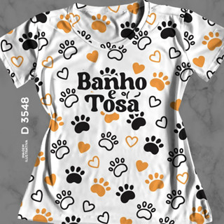 Camiseta Uniforme Banho e tosa