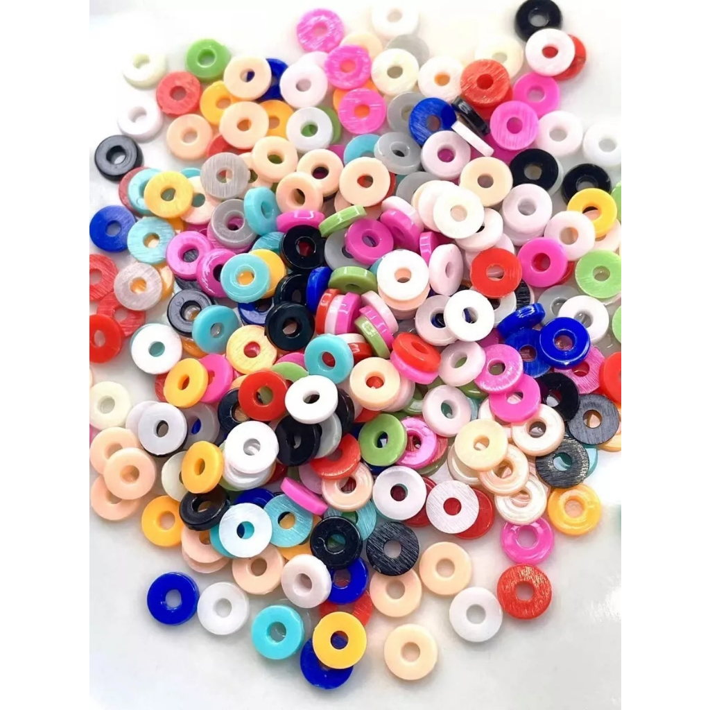 1000 Pçs Miçanga Infantil Acrílico De Disquinho 6mm em Oferta na Shopee