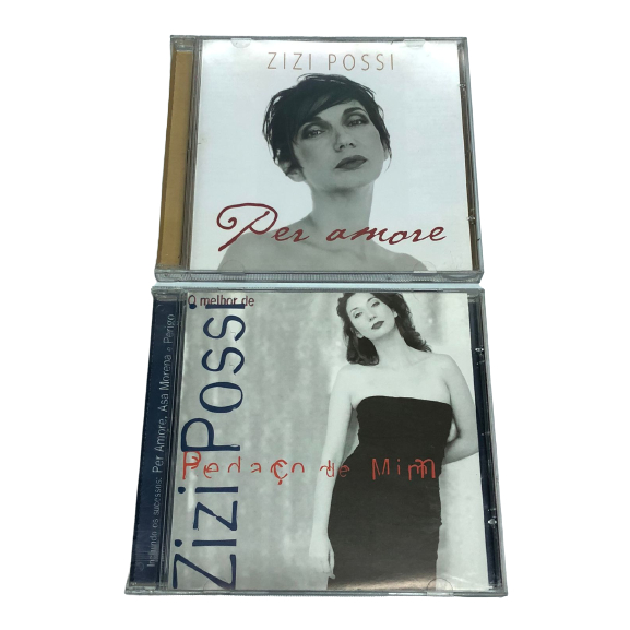02 Cds Zizi Possi Pedaços De Mim E Per Amore