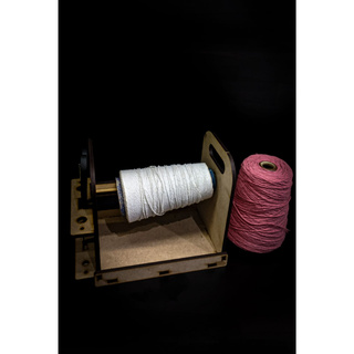 Porta cones de crochê / suporte para novelo / suporte para cone de crochê em MDF 6mm crú em Oferta na Shopee