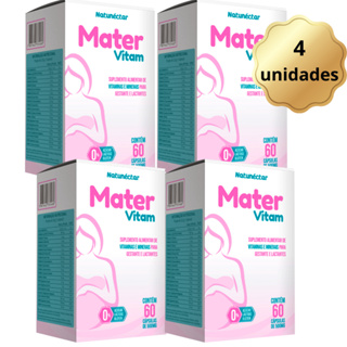 Mater Vitam Suplemento para gestantes e lactantes 500mg 240 cap