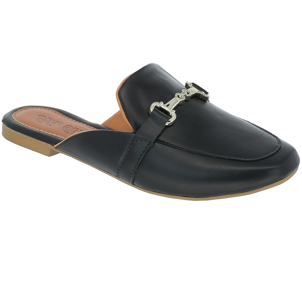 Sapatilha Mule Bico Quadrado Feminino D´Brito Calçados