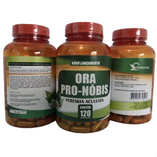 Ora Pro-Nóbis 500mg 120 Cápsulas -Original