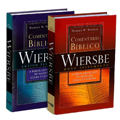 Comentário Bíblico - Warren Wiersbe - 2 Volumes