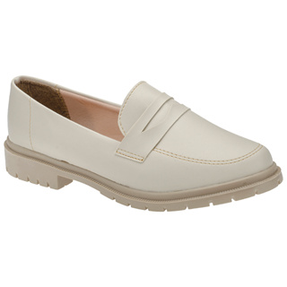Mocassim Feminino Tratorado Oxford Plataforma Sapato Moda Tendência Blogueira Ana Brito em Oferta na Shopee