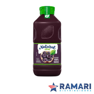 SUCO NATURAL DE UVA E MAÇÃ NATURAL ONE 1.5L