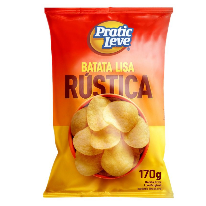 Kit com 2 Batata Lisa Rústica 170g Pratic Leve em Oferta na Shopee