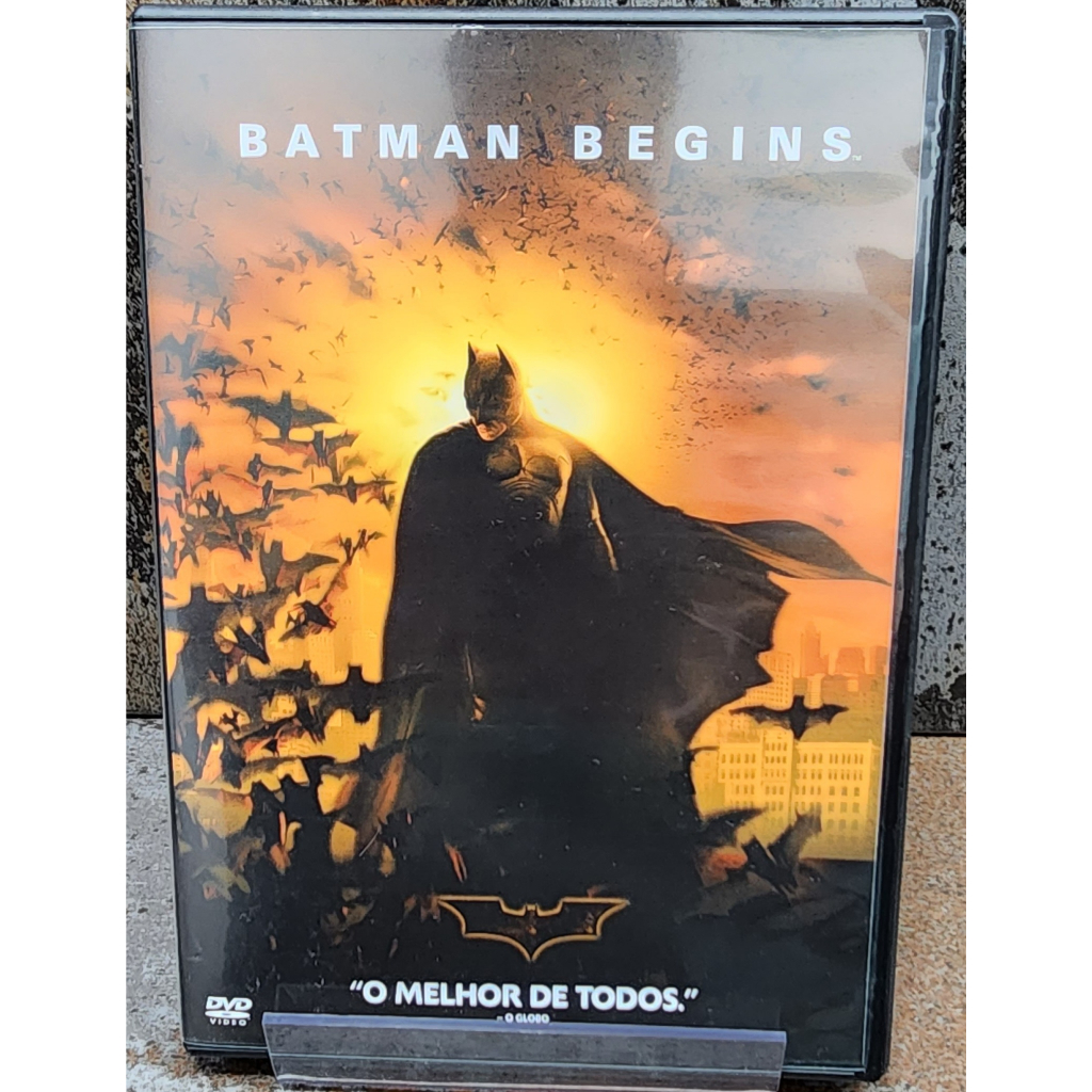 DVD Batman Begins - Christian Bale - dublado