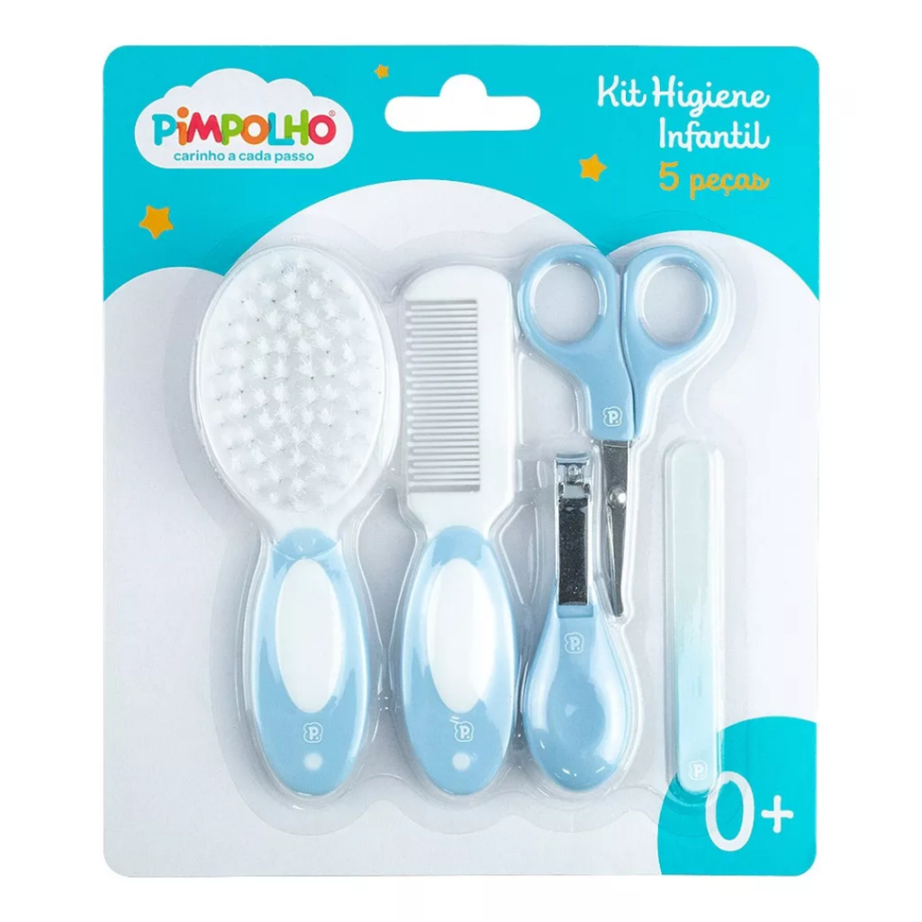Kit Higiene 5 Peças Bebe Unha Pimpolho — imagem 2 de 2