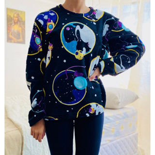 Blusa De Pijama Fleece Estampado
