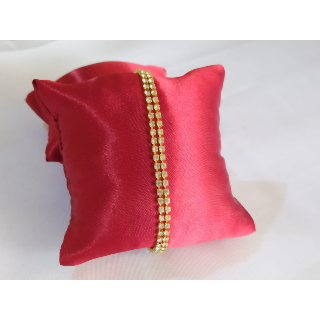 Kit 10 Mini Almofada Almofadinha Cetim 8x8 Pulseiras, Lembrancinhas, Casamento