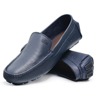 Mocassim Masculino HB LISO Sapato Casual em Couro Legítimo Confortável
