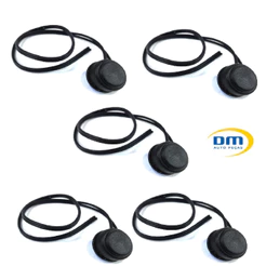 Kit 05 Botao Colar Injetar Alarme Panico Buzina Univ Dm2008