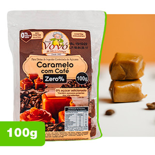 Caramelo com Café Zero% Açúcar Doces Vovó São Lourenço