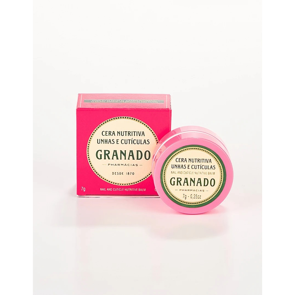 Cera Nutritiva Unhas e Cutículas Pink Granado 7g