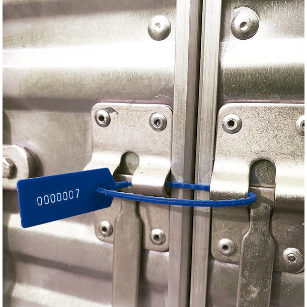 100 Lacres de Segurança Numerados Nylon Resistente — imagem 2 de 2