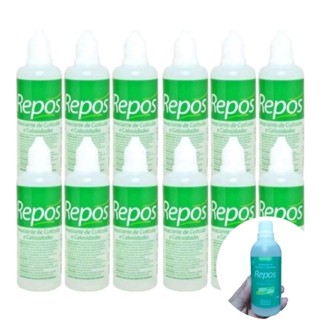 Kit 12 Amaciante de Cutículas e Calosidades Repos Amolecedor de cuticula Repos Amolecedor de Calos Repos 120ml cada Spa dos Pés