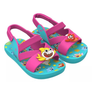 Sandália Infantil Grendene Kids Baby Shark Smille 22798